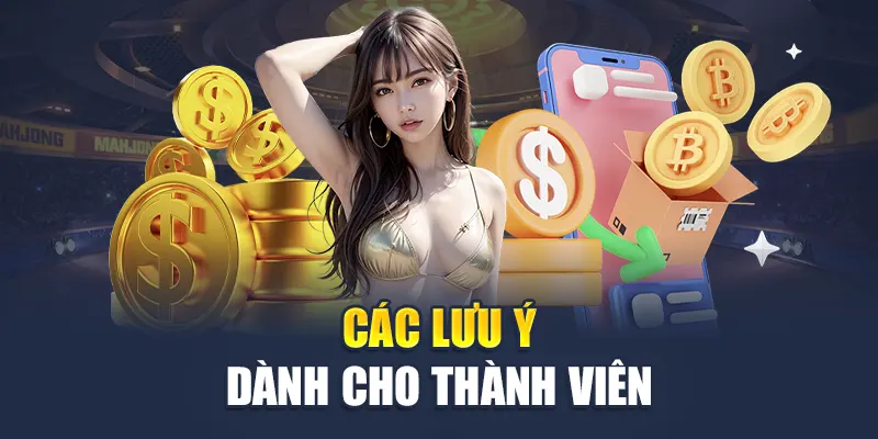 Các lưu ý dành cho thành viên khi rút tiền Kubet